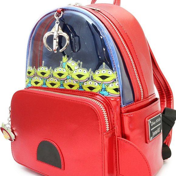 X Pixar Toy Story Alien Claw Machine Mini Backpack - Picture 2 of 4